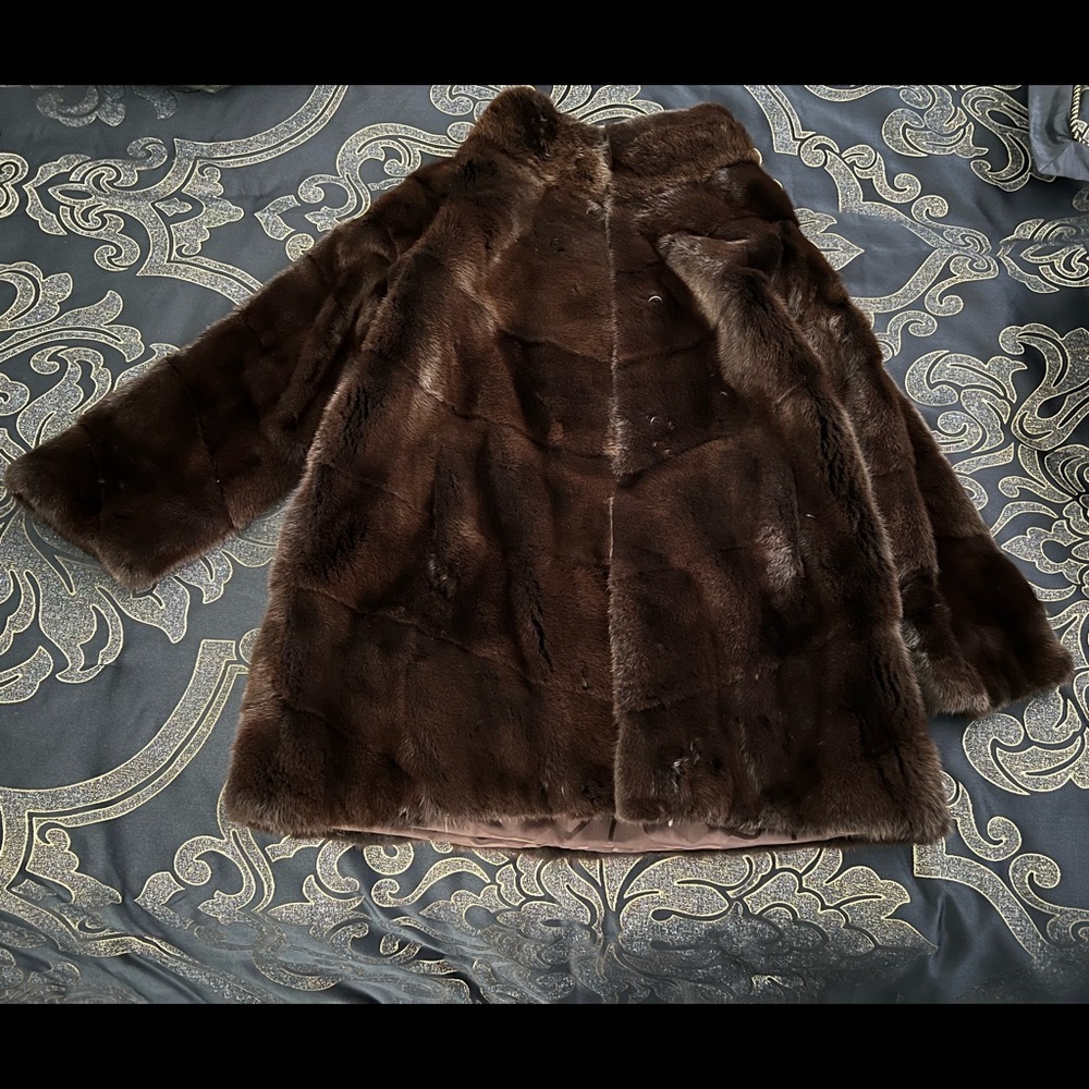 Real Mink Wolfie Fur Coat!!😍
